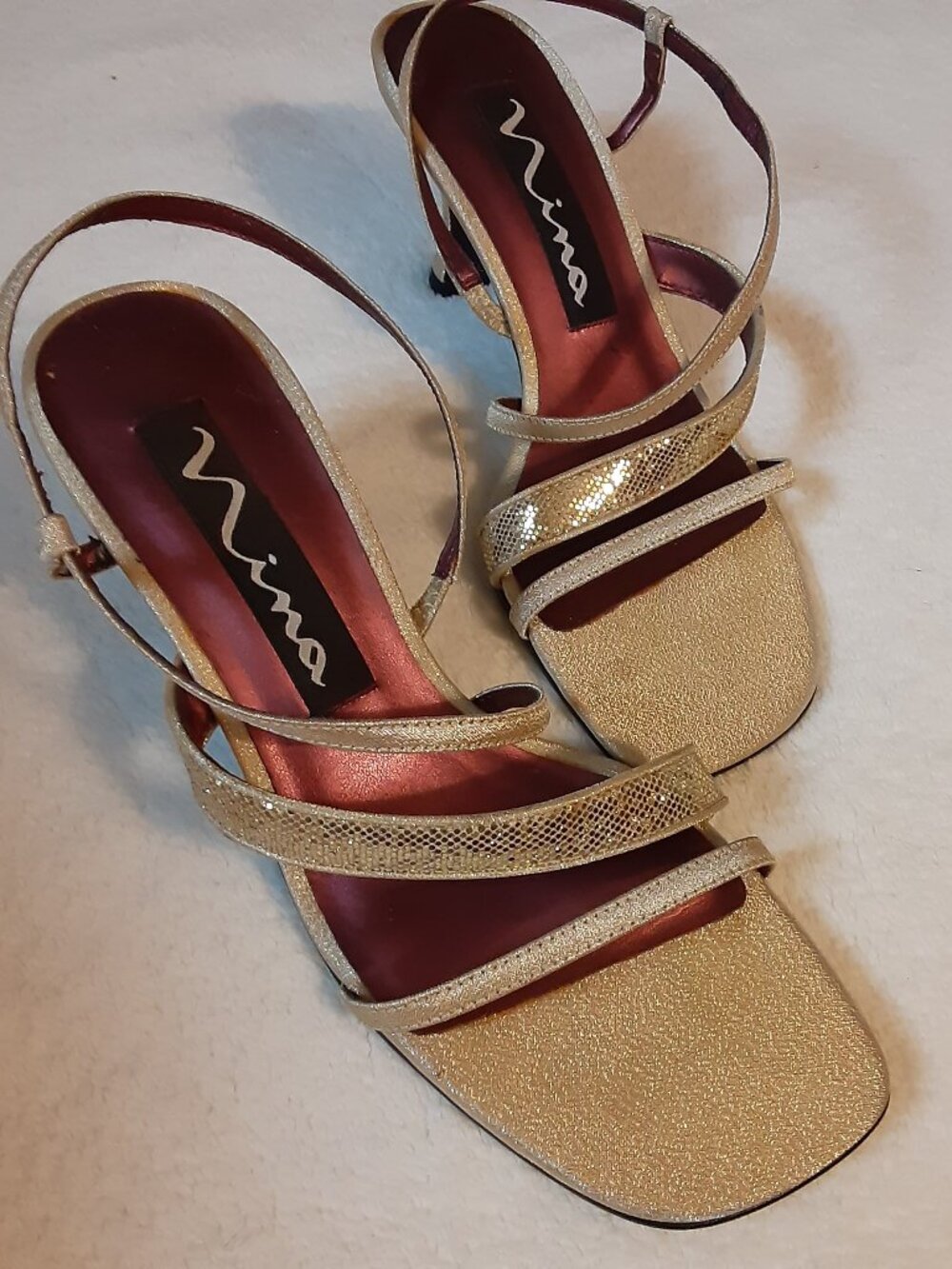 NINA Sequined Sandals